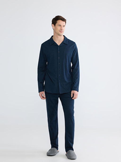 Пижама мужская на пуговицах Standard Fit