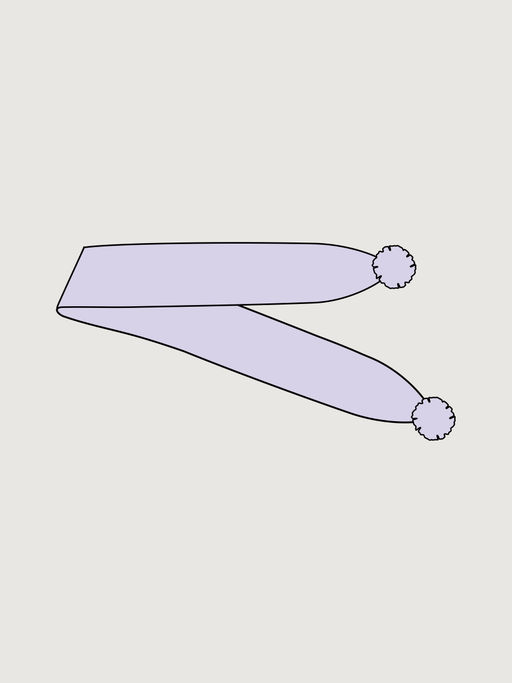 Шарф 17м21826 лаванда