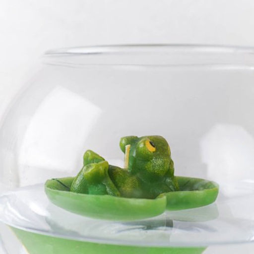 Свеча Лягушка-символ денег 5,5х7,5 см / YEH035B /уп 128/АКЦИЯ - Галеонтрейд фото 5