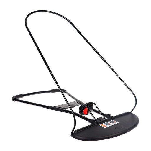 Шезлонг детский, кресло - качалка с игрушками для новорождённых Крошка Я, цвет голубой  фото 11