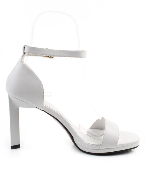 08-A78F-620D WHITE Босоножки женские (натуральная кожа)