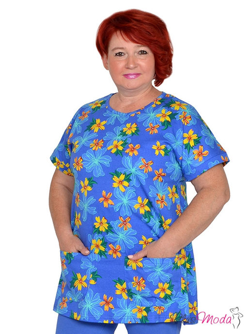 Туника Модель №1659 размеры 44-84 - Plusmoda фото 2