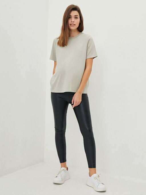 Kar?n Panelli D?z Hamile Tayt