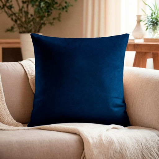 Подушка декоративная Этель цв. синий, 30*30см, велюр  фото 5