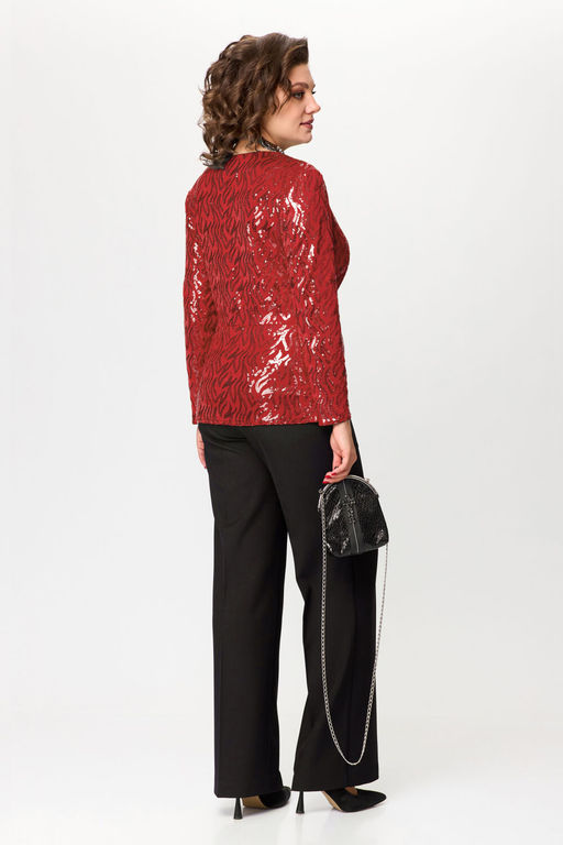 Костюм LADY SECRET 2976 рубиновый/черный