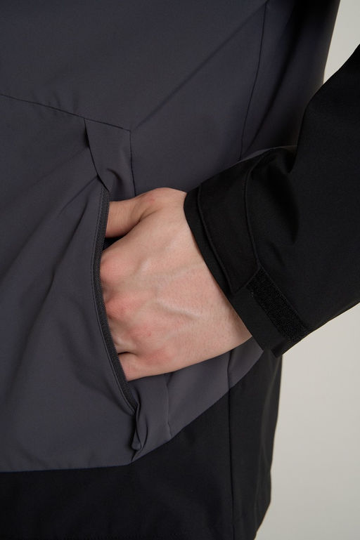 Куртка Черный/Серый TRN ESSENTIAL Woven Jacket - Anta фото 7