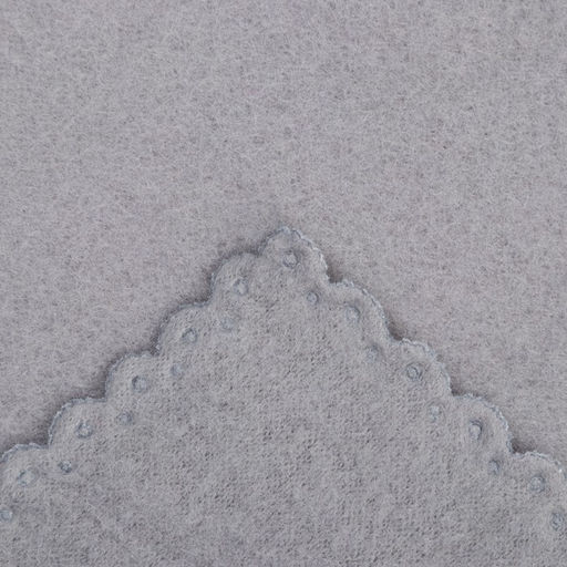 Плед Экономь и Я Светло-серый 75*100 см, пл.160 г/м2, 100% п/э