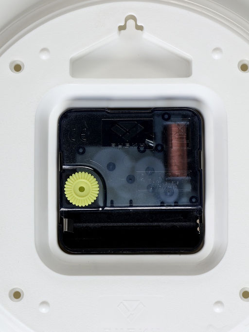 Часы настенные интерьерные «Вилка-ложка», d=35 см, бело-чёрные