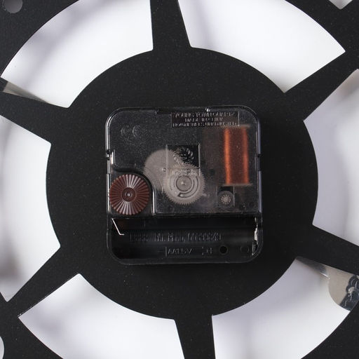 Часы настенные интерьерные «Дайс», серия: Лофт, металл, бесшумные, плавный ход, d=60 см, от батарейки 1хАА