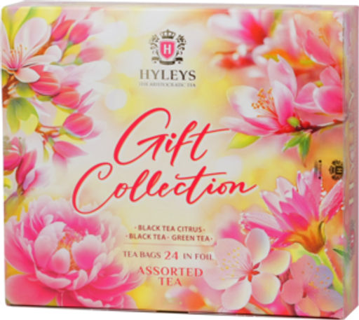 HYLEYS. 8 марта. Gift Collection. Набор Цветы (розовый) карт.упаковка, 24 пак.