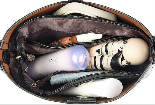 KAIDIFEINIROO Сумка женская с двумя ремнями 5197 фото 34