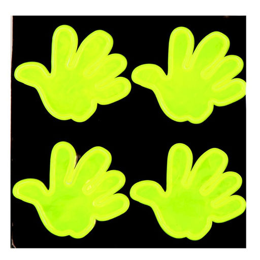 Дождевик детский со светоотражающими наклейками, рост 120-160 см