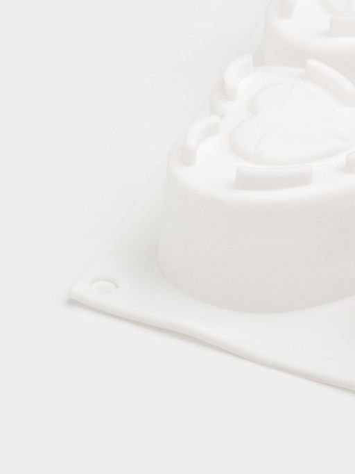 Набор кондитерский Доляна, 2 предмета: форма для муссовых десертов 29.5?17?4.3 см, молд 6.7?3.3 см