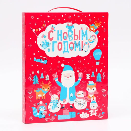 Подарочная новогодняя коробка Адвент календарь Волшебные истории 25.4?2.6?32 см - Simaland фото 2