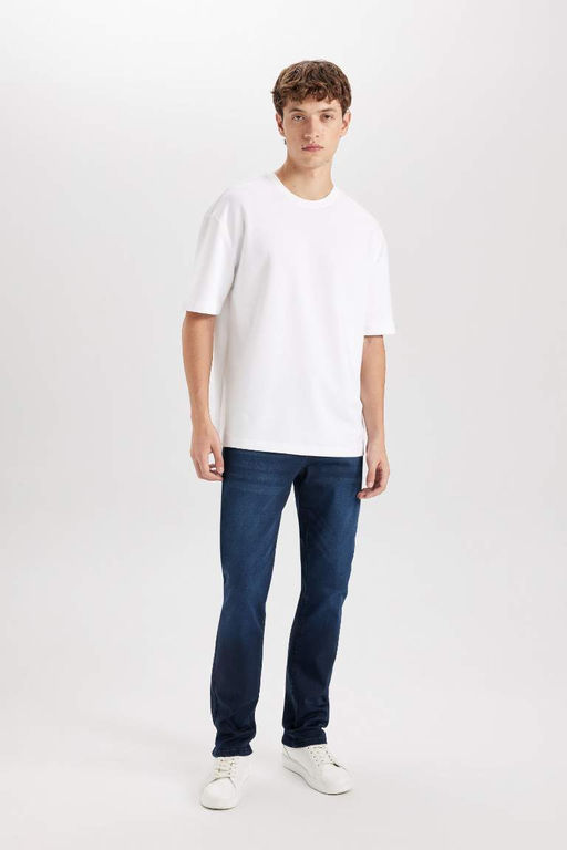 Sergio Regular Fit Normal Kal?p Normal Bel Boru Paca Jean Pantolon - Defacto фото 3