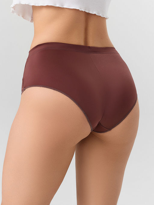 Цена за 2 штуки! Трусы макси женские с сатиновым блеском - Mark formelle фото 3