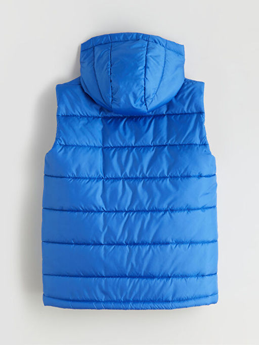 Kap??onlu Real Madrid Bask?l? Erkek ?ocuk ?i?me Yelek