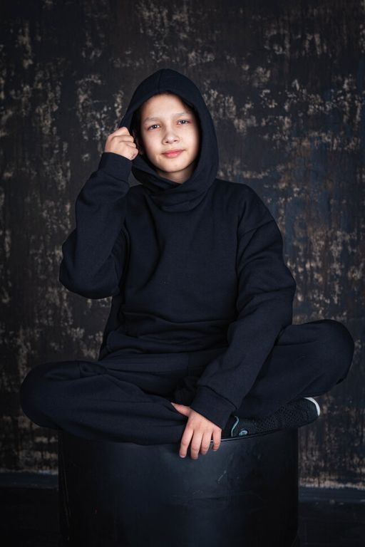 Костюм мужской утепленный ПРЕМИУМ качество, футер 3х нитка С НАЧЕСОМ - Knitka wear фото 9