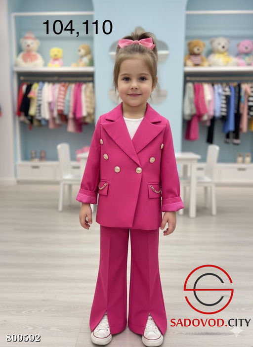 костюм для девочки (пиджак и брюки) - Bruno фото 16