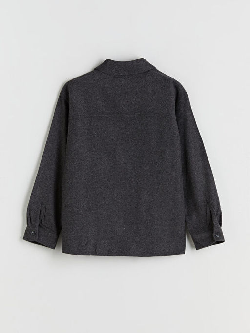 Basic Uzun Kollu Erkek ?ocuk G?mlek