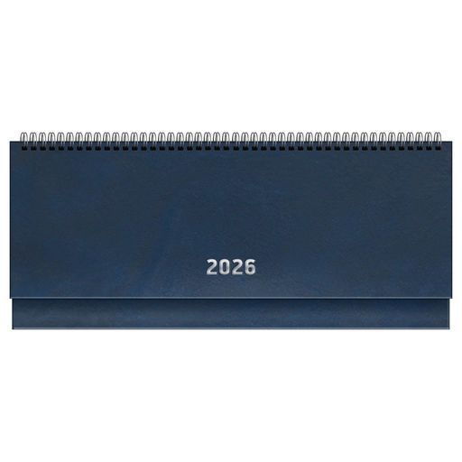 Планинг BG 2026г. 285*100мм 64л. бумвинил, синий (ПД-БВ_66922)