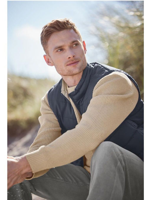 Мужской двухсторонний стеганый жилет LIVERGY