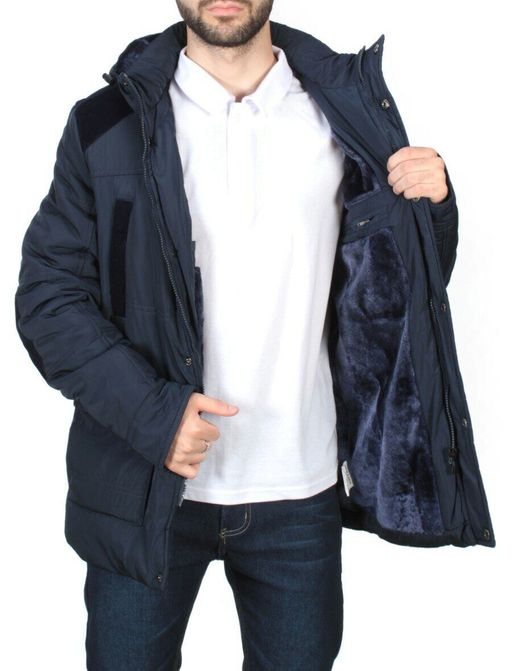 J97051 DEEP BLUE Куртка мужская зимняя NEW B BEK (150 гр. холлофайбер)