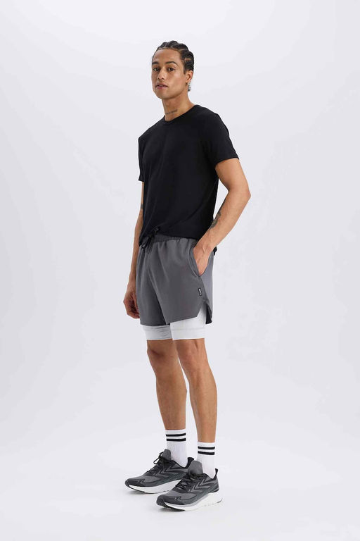 Slim Fit Dar Kesim Sporcu Taytl_ _ort - Defacto фото 5