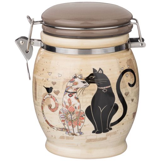 БАНКА AGNESS ПАРИЖСКИЕ КОТЫ 11,5*15 СМ 750 МЛ фото 3