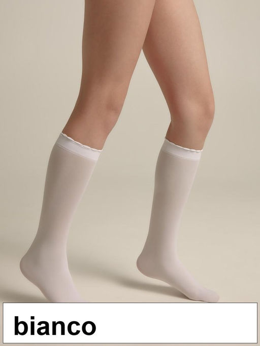 Гольфы детские Conte Elegant Princess 22С-5СП полиамид белые  фото 2