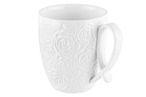 Набор кружек Elan Gallery Розы фарфор 300 мл 6 шт на подставке  фото 5