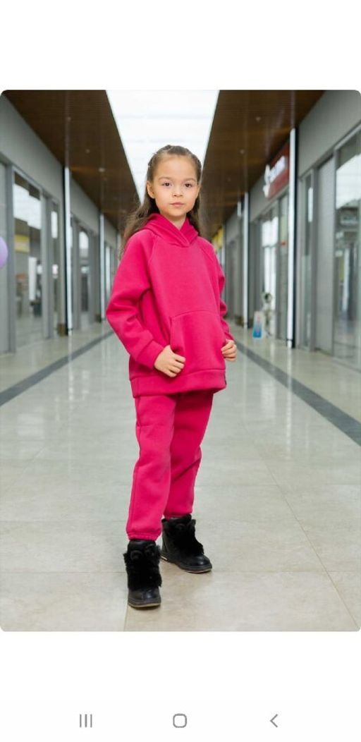 Детский костюм утепленный Футер 3х нитка С НАЧЁСОМ - Knitka wear фото 12