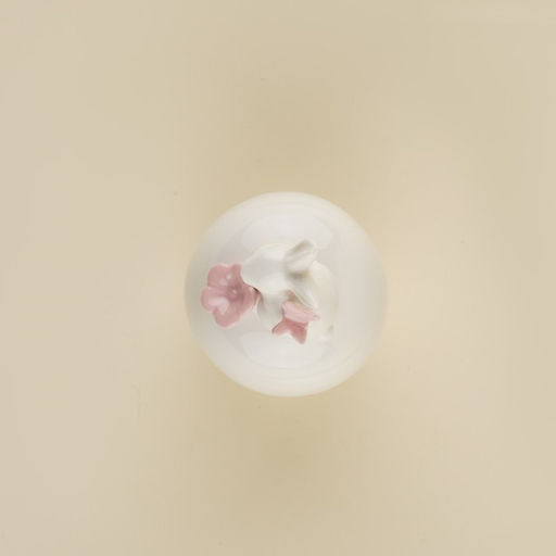 Банка для сыпучих SL Home Лесные кролики, 220 мл, 7.5?16 см, фарфор, белая