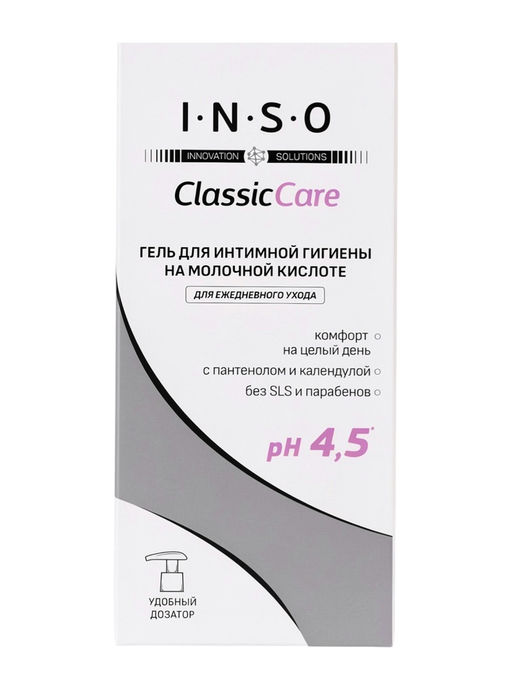 Гель для интимной гигиены INSO Classic Care, 250 мл