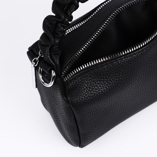 Сумка-багет на молнии, цвет чёрный - Simaland фото 7