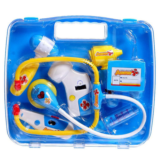 Набор доктора в чемоданчике, 8 предметов, световой и звуковой эффект - Happy valley фото 8