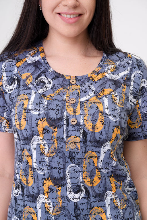 Туника женская из кулирки Наина газета - Амадэль фото 7