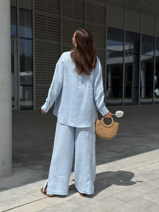 Костюм DilanaVIP 2105 голубой - Dilana vip фото 4