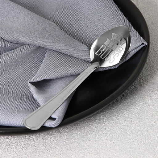 Цена за 2 шт. Ложка чайная с гравировкой Big boss, h=14 см