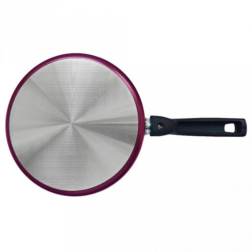 "Lace" Ковш с тефлоновым покрытием 2,5л, д20см "Кружево", h8см, s1,5мм, съемная бакелитовая ручка (Россия)