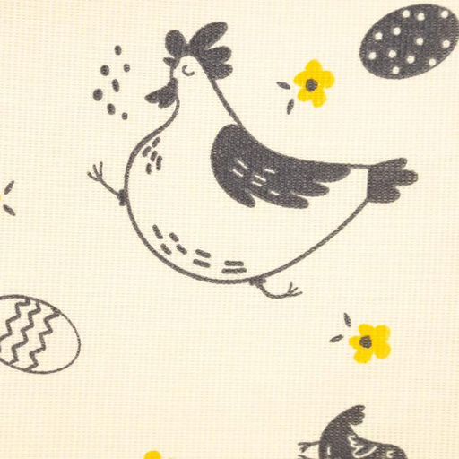 Скатерть пасхальная, Доляна Сhicken farm 220х144 см, 100% хлопок, 164 г/м2  фото 2