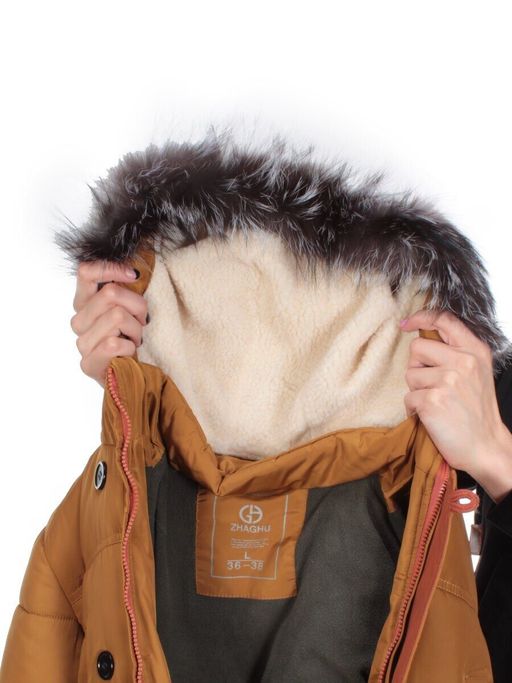 G-19 BROWN Куртка аляска детская для мальчика