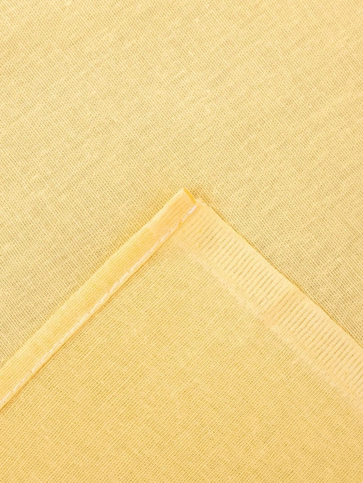 Простыня 2 спальная Этель, 200?220 см, жёлтая, бязь, хлопок 100%  фото 8