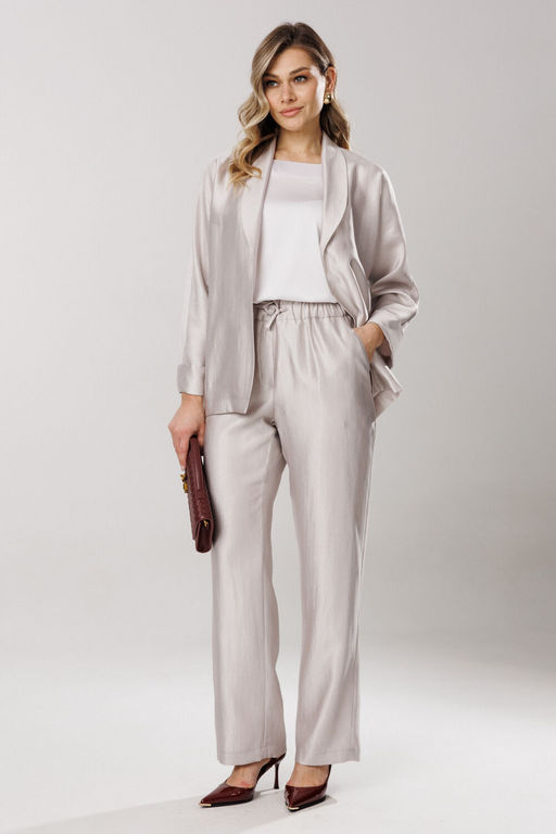 Костюм Lars Style 1202 оттенки бежевого; молочный