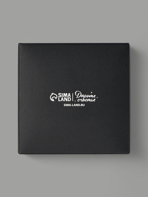 Цена за 5 шт. Коробка-пакет под бижутерию «Счастья», 7.5×7.5×3.5 см