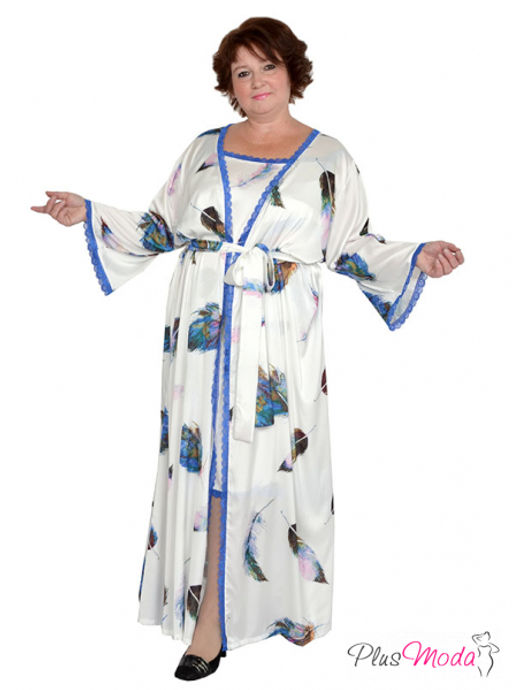 Халат Модель №749 размеры 44-84 - Plusmoda фото 10