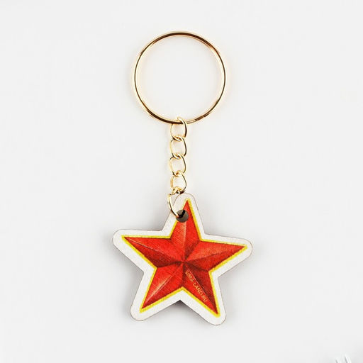 Подарочный набор Больших побед. 23 февраля, блокнот А7, 16 листов и деревянный брелок - Artfox фото 3