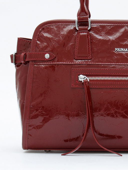 Сумка 8053Q wine red Polina&Eiterou