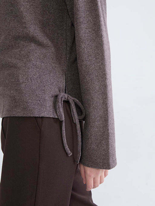 Bisiklet Yaka Kad?n Ti??rt