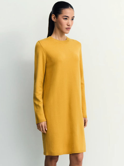 Вязаное платье мини / Zarina